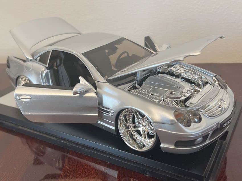 1/24 メルセデス ベンツ S55 AMG（カスタム品） Amazon | Jada TOYS 1/24 Mercedes Benz S55 AMG W220 Black