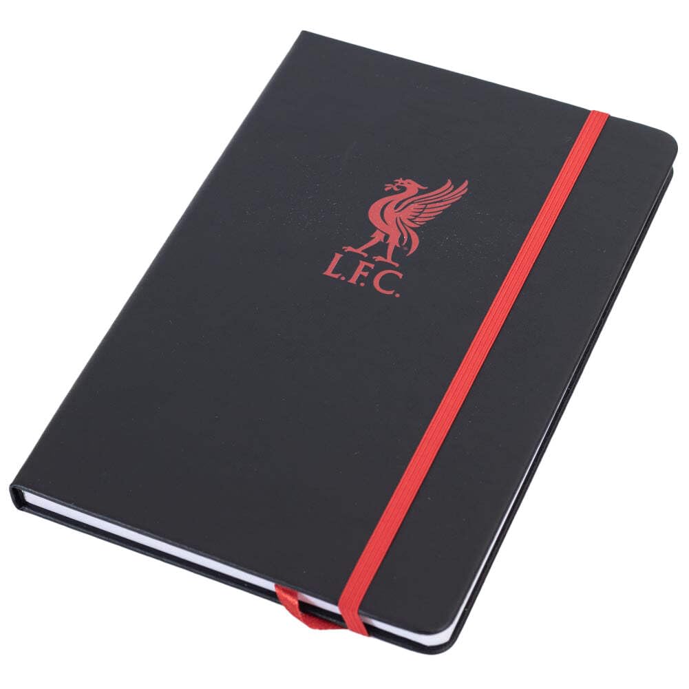 Liverpool FC - Cahier PREMIUM (Taille unique) (Noir/Rouge)