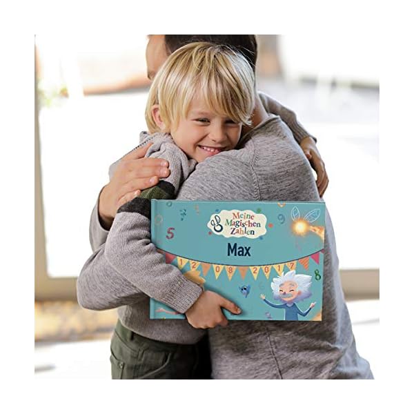 MY MAGIC STORY Meine magischen Zahlen, Kinderbuch personalisiert Einmalige Geschichte über das Geburtsdatum eines Kindes… – Bild 6