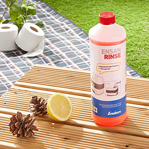 Enders Sanitärflüssigkeit ENSAN RINSE (Frischwassertank) 1 l, 4984 (Packung mit 2)