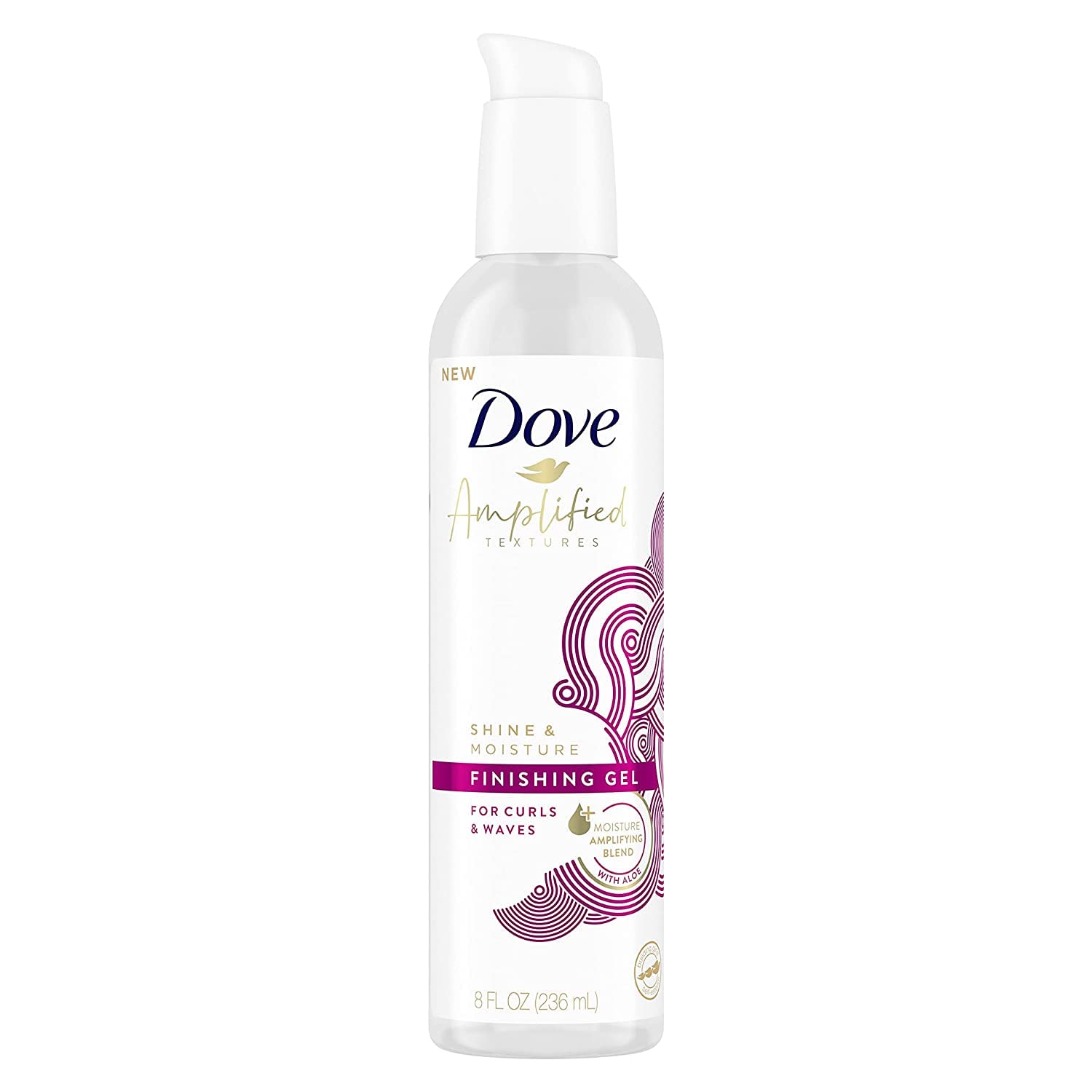 Dove Amplified Textures Shine & Moisture Finishing Gel 236 ml
