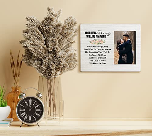 Haluosi Graduation Gifts Picture Frame, Tabletop Picture Frame Plaque Gift, Meaningful Graduation Gift For Son Nephew, Graduation Gift For Young Man, Congratulations Gift For Graduate #TOP3