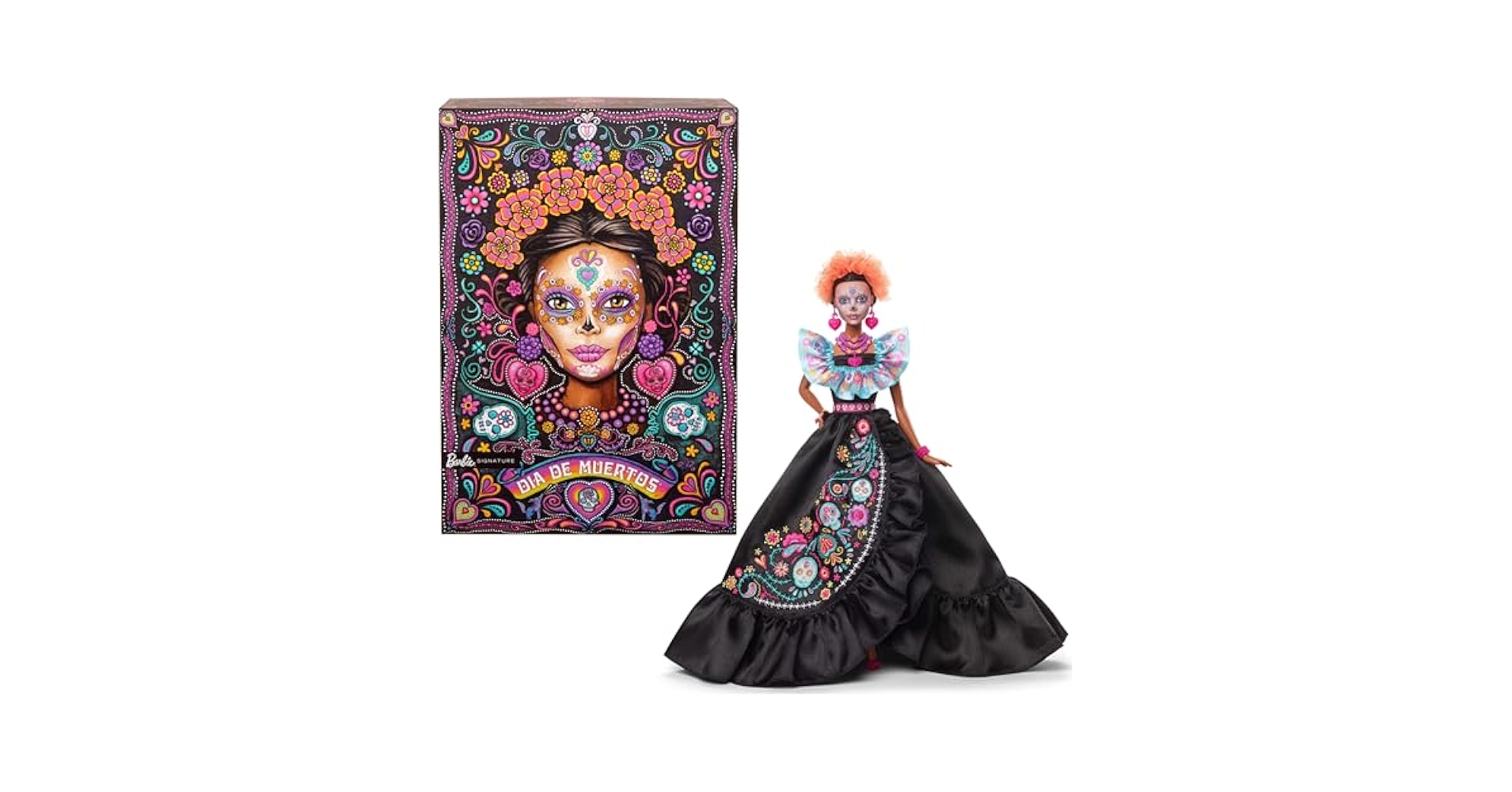 Barbie - 死者の日 バービー 2024 Barbie Día De Muertos 2024 Día de Muertos Barbie Doll | Mattel Creations