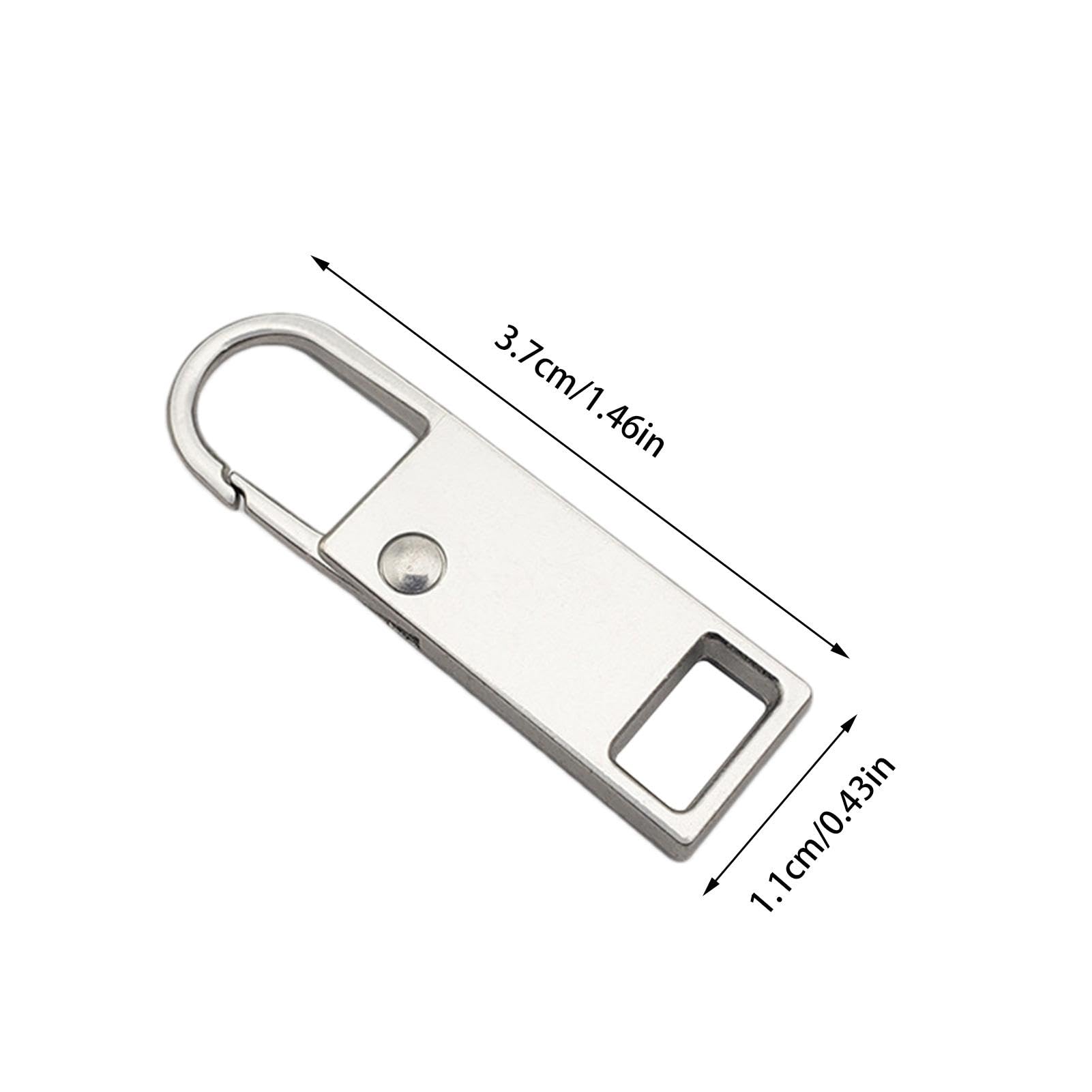 Tirador De Cremallera De Ropa Desmontable, Reemplazo Para Chaqueta, 10 Uds. Accesorios con Hebilla Desmontable