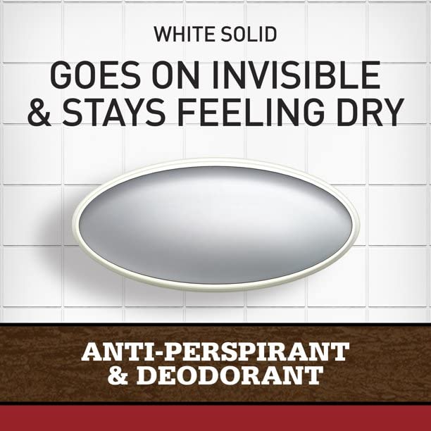Old Spice Wild Collection Hawkridge Scent Men's Invisible Solid Anti-Perspirant & Deodorant 2.6 oz (Pack of 4)