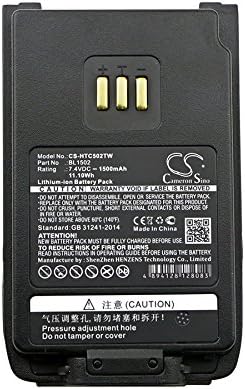 NEENO Li-ion Battery Replacement for HYT BL1502, BL1504, BL2010 PD500, PD502, PD505, PD506, PD508, PD560, PD562, PD565, PD566, PD568, PD600, PD602, PD605