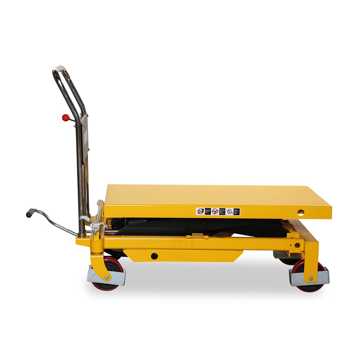 Hubtischwagen OSWALD TH1000 - fahrbarer Hubtisch 1.000 kg, 1.000 mm Hubhöhe, 1.000 x 510 mm Plattform