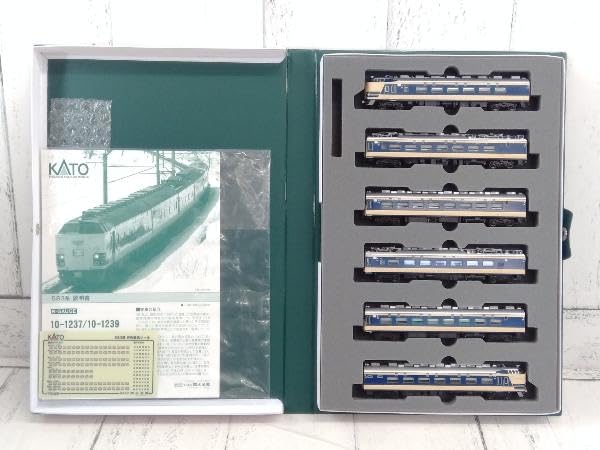 KATO　583系　特急型寝台電車　　　　　基本セット Amazon | カトー(KATO) Nゲージ 583系 基本 6両セット 10-1237