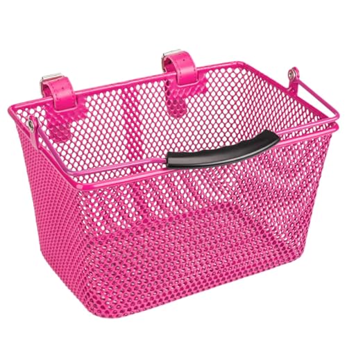 Panier à vélo de guidon mignon avec un cadre en métal robuste pour les balades
