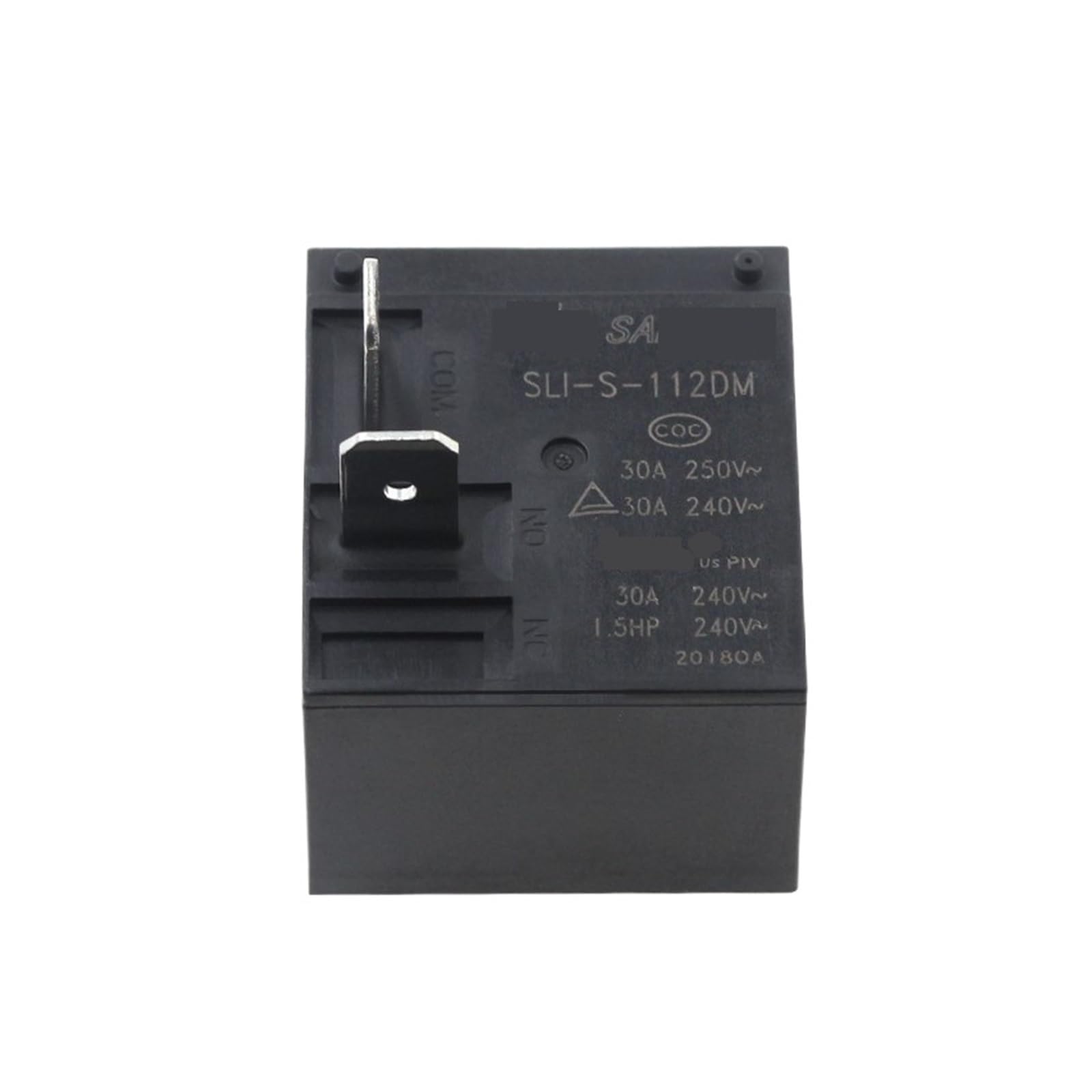 Relé electromecánico SLI-S-124DM de 24 VCC 30A para placas de circuito impreso 4