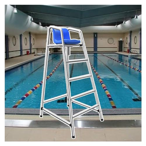 Silla de Socorrista Acero Inoxidable 304 para Piscinas miniatura 1