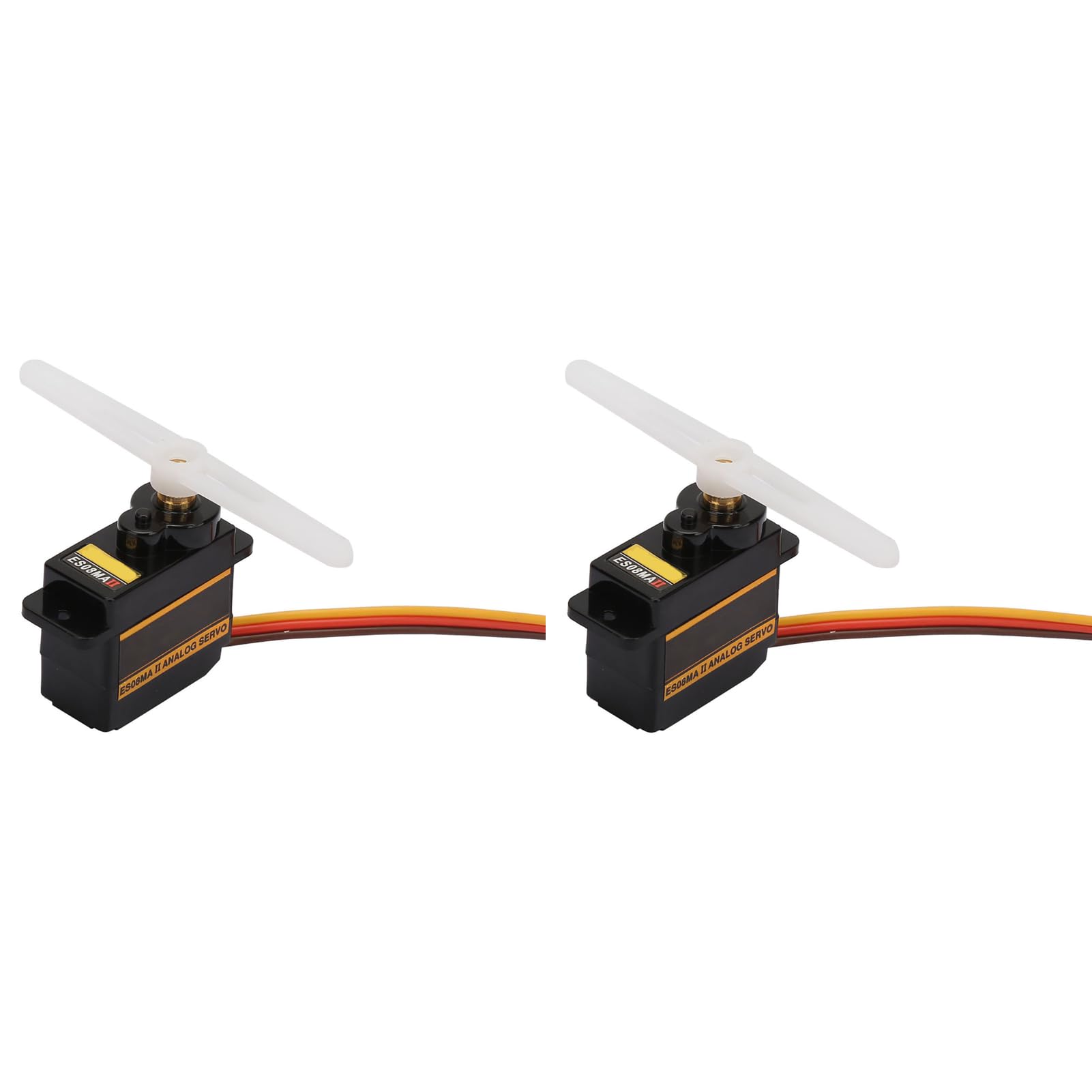 Garosa 2pcs EMAX ES08MA II Mini Metal Gear High Speed Analog Servo for RC Cars and Drones Shockproof Stable - Image 3