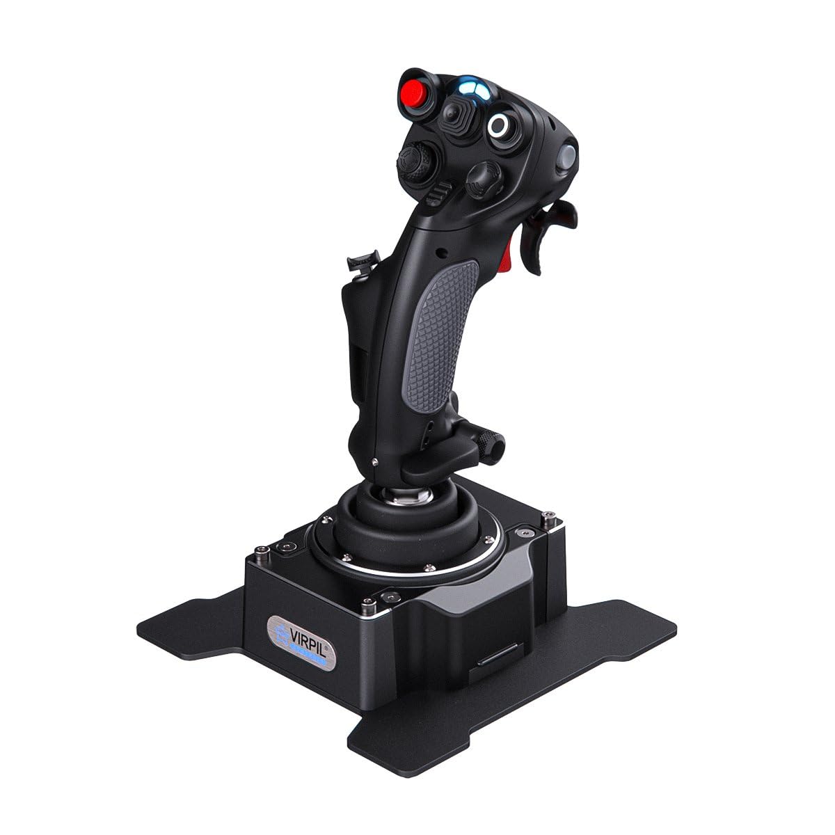 VIRPIL Controls AEROMAX Cadet HOTAS Bundle Premium Joystick & Gashebel Set für PC Flugsimulation CDT-AEROMAX-R CDT-VMAX Throttle Rechtshänder
