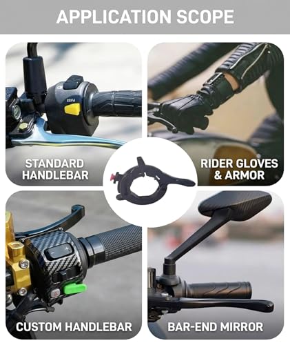 Image of 5 PCS Cruise Control for Bike, Motorcycle Cruise Control Set with 5 Pieces, Accelerator Controller for Scooty and Throttle Control Device