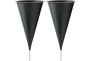 Royal Imports Ground Spike Cemetery Vases