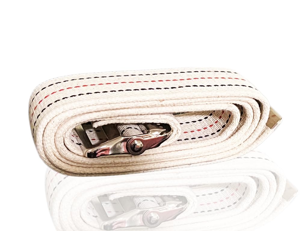 EMI 60" White Gait Transfer Belt – Comfortable Cotton Belt for Patients | Metal Buckle | Ideal Mobility Aid for Seniors, Patients, and Physical Therapy Use 624-M-Wht — Amazon image 4
