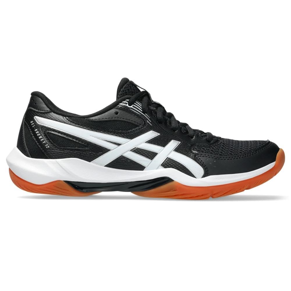 ASICS Gel-Rocket 12 Sneaker Black White
