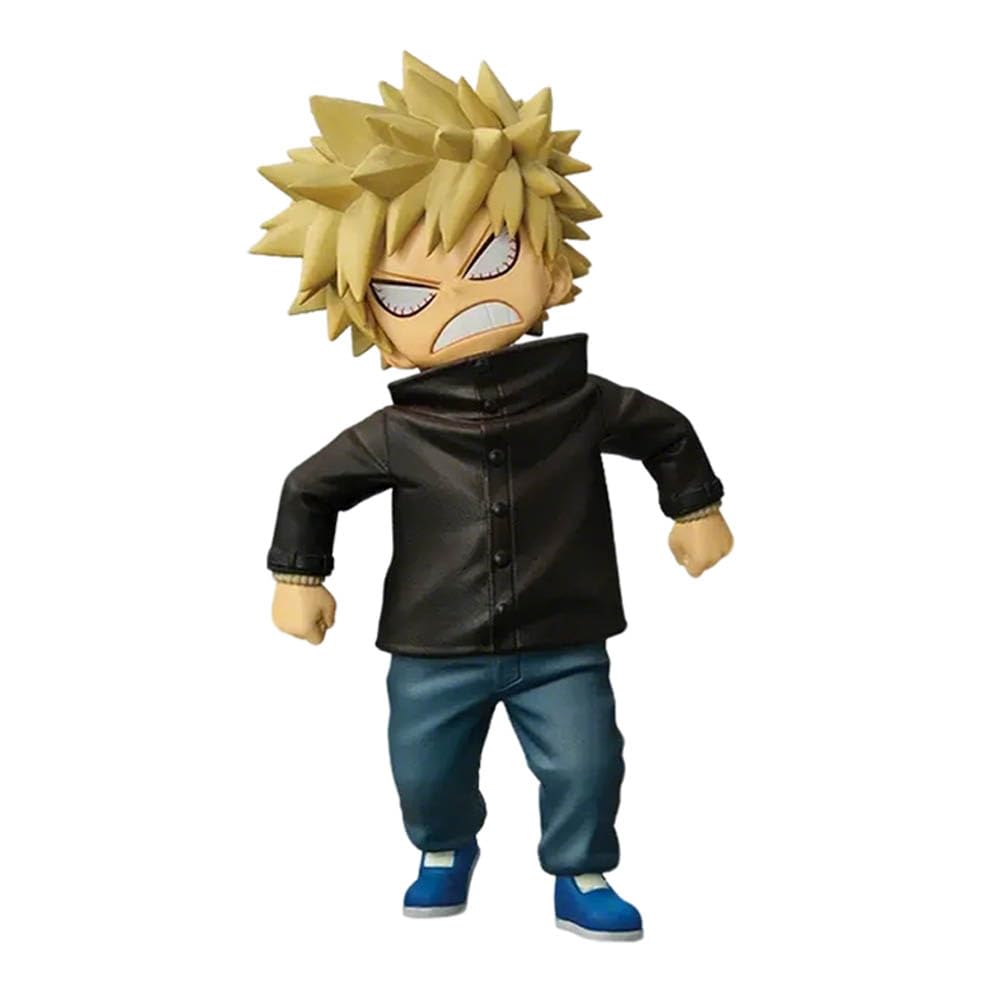 Tongyundacheng MHA Figure Midoriya Izuku & Bakugou Katsuki Anime Figures MHA Collectible Statue PVC Model Desktop Car Decoration, 11cm