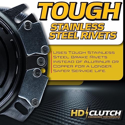Image of HD Switch HiTorque 130ft-lbs (OEM is 105) BIGBearing Billet Pulley PTO Clutch Fits Warner 5219-209 717-05398 w /Replaceable Pulley Bearing Lawn Mower Clutch 5219209