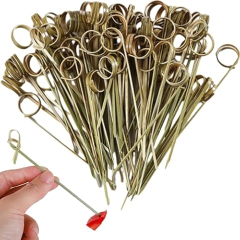 200 PCS Natural Bamboo Cocktail Sticks thumbnail