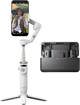 DJI Osmo Mobile 6 Premium Vlogging Combo, 3-Axis Phone Gimbal
