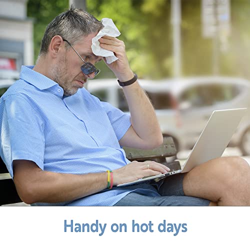 Natural Essentials Fever-Eez Baby Fever Relief For Kids, Soothing Forehead & Body Wipes For Babies, Provide Immediate Cooling Sensation During Fevers, High Body Temperatures And Hot Flashes #TOP3