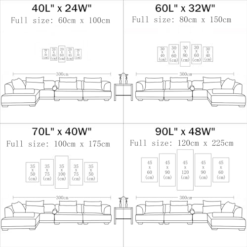 Neon effect Dodgers Sign With Los Angeles California B&#038;W Photography Poster (5-Panel Framed Canvas Printing Full Size: 60x100cm) Home Decor Man Cave Wall Art