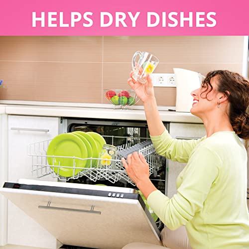 Image of W Home 3-in-1 Dishwasher Pods for a Spotless Clean - 72 Count Total, 24 Pods /Each Enzyme-Powered Free & Clear Detergent for Residue-Free Dishes - Pack of 3