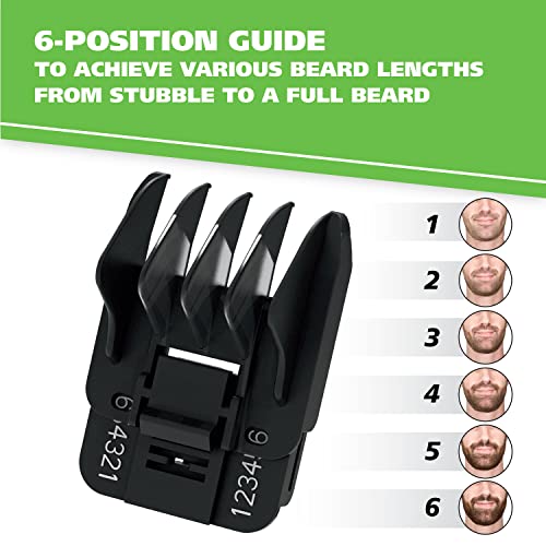 Wahl Cordless Rechargeable Beard Trimmer for Men with SelfSharpening