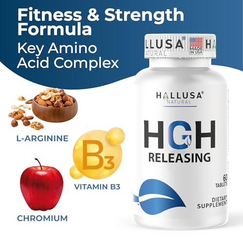 Hallusa Natural HGH-Releasing Support Supplement