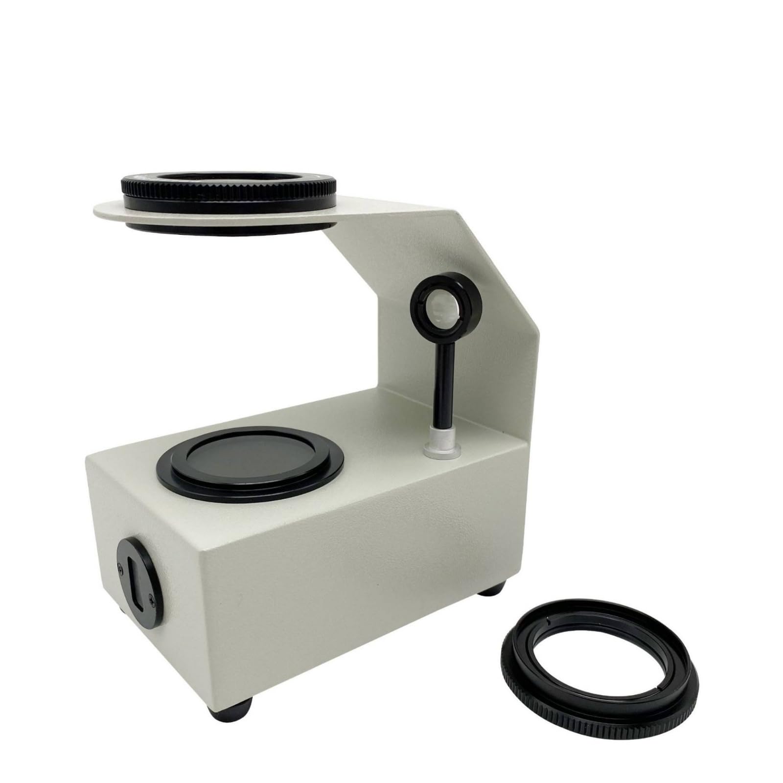 Tischpolariskop Kompakt polariskop mit lichtquelle polarisationsgerät für gemmologen, edelsteinsammler, Labor, Style to 1
