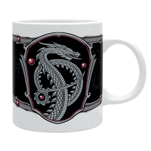 ABYSTYLE - HOUSE OF THE DRAGON Taza Dragon d'argent