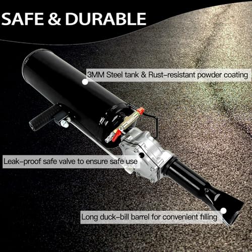Image of Taelakeni 8L Tire Bead Seater Air Bead Blaster Tool Trigger Seating Inflator for Cars ATV, Black