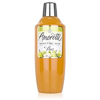 Vista 18 de Amoretti - Mezcla premium de martini Lemon Drop, 7 porciones por botella (796 ml), perfecta para cócteles, bebidas alcohólicas, mocktails, martinis