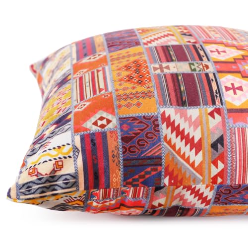 Image of Ravaiyaa - Attitude is everything Pure Velvet Square Cushion Cover Stylish & Comfortable Pillow Cushion Cover for Bedroom, Living Room & Home Decor 2 PC Set (16 inchx16 inch Inches)
