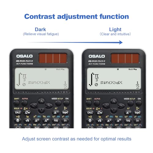 OSALO Scientific Calculator 417 Function OS 991ES Plus 2nd Edition の商品画像 4