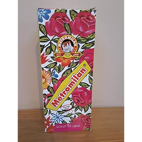 Metro Milan Incense Sticks Agarbatti for Prayer & Pooja Box with 12 Pack & 18 Sticks Each Pack Cover