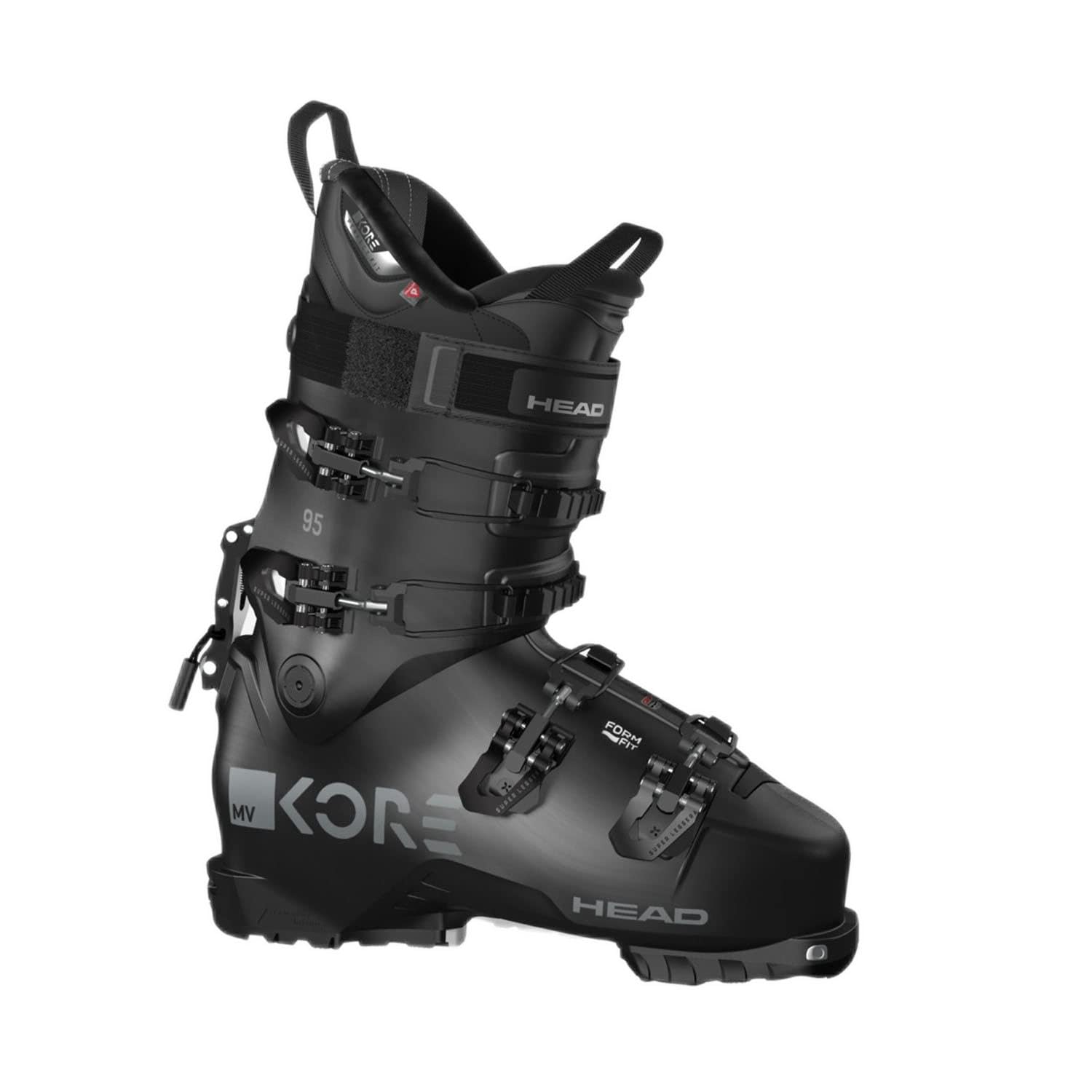 HEAD Kore 95 W Gripwalk Women's Alpine Ski Boots (24.5, 2024) Black