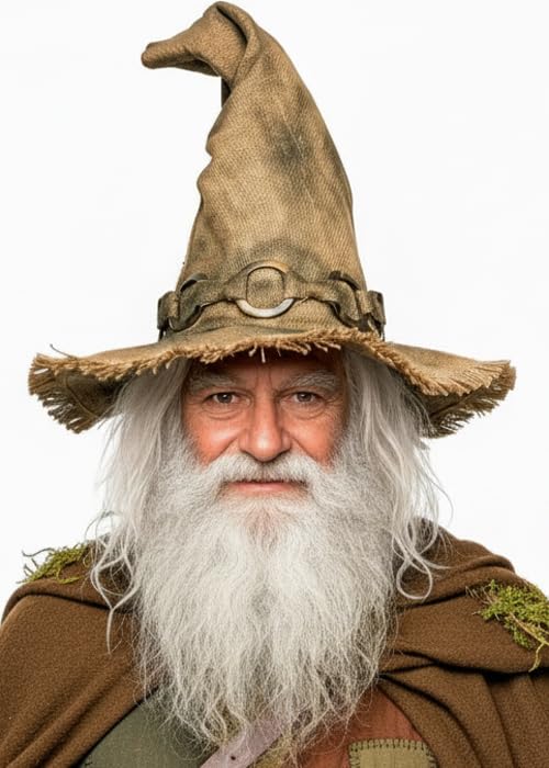 Struts Radagast Wizard Hat Hobbit Inspired Fancy Dress