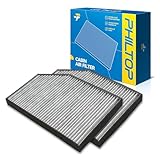 PHILTOP Cabin Air Filter w/Activated Carbon, Compatible with CF12553 BMW X3 2018-2024, 330i