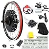 LOYALHEARTDY 20" Rear Wheel Hub Electric Bike Conversion Kit, 48V 1000W E-Bike Powerful Hub Motor Kit with SW-810LED Display Waterproof Wire Rear Wheel Hub Assembly Motor Kit (US Stock) #3