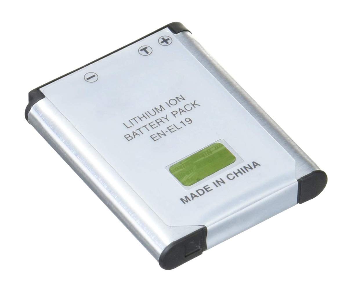 Amsahr Akku Für Nikon EN-EL19 - Kompatibel Mit Coolpix S100 Uvm.