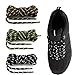 Lacci per Scarpe Rotondi [3 Paia] Stringhe Scarpe Robuste e Resistenti -Ideali per Scarpe Sportive da Trekking e Scarpe da Scarponi Montagna -Scarpe Basse e Casual e Stivali Scarponcini -Diametro 4mm