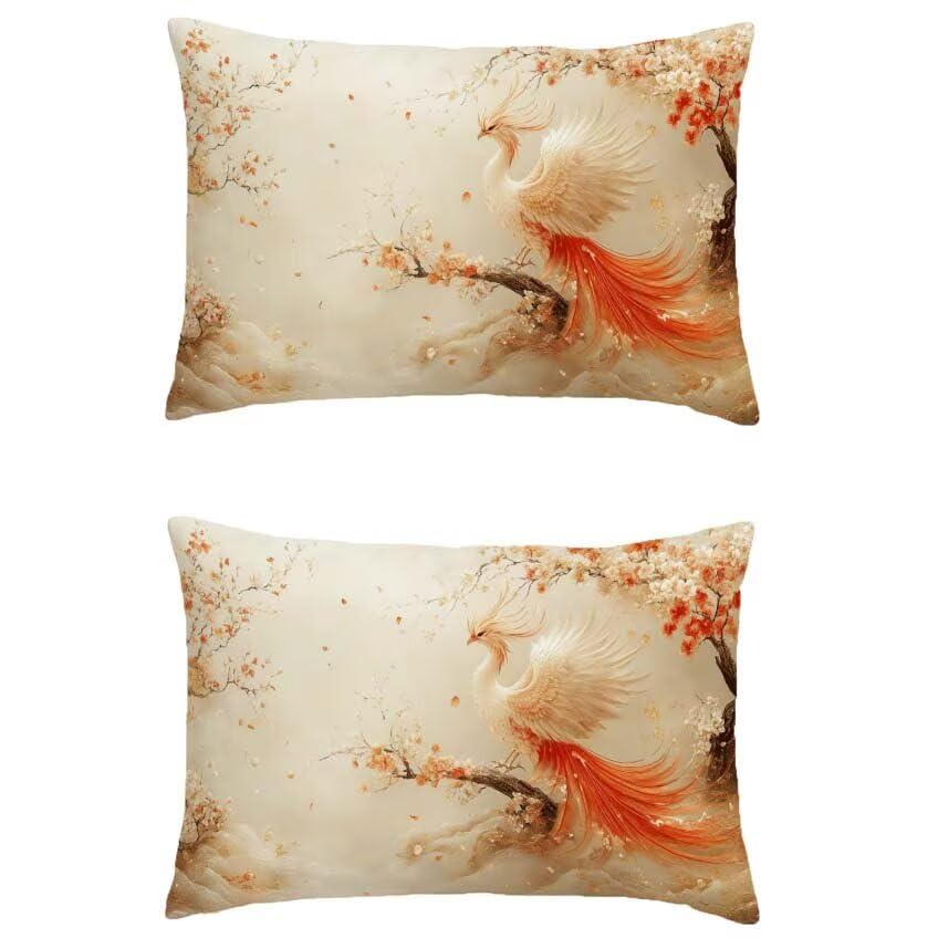 Housse de coussin 60x90 lin imperméable cadeau idéal pour jardin