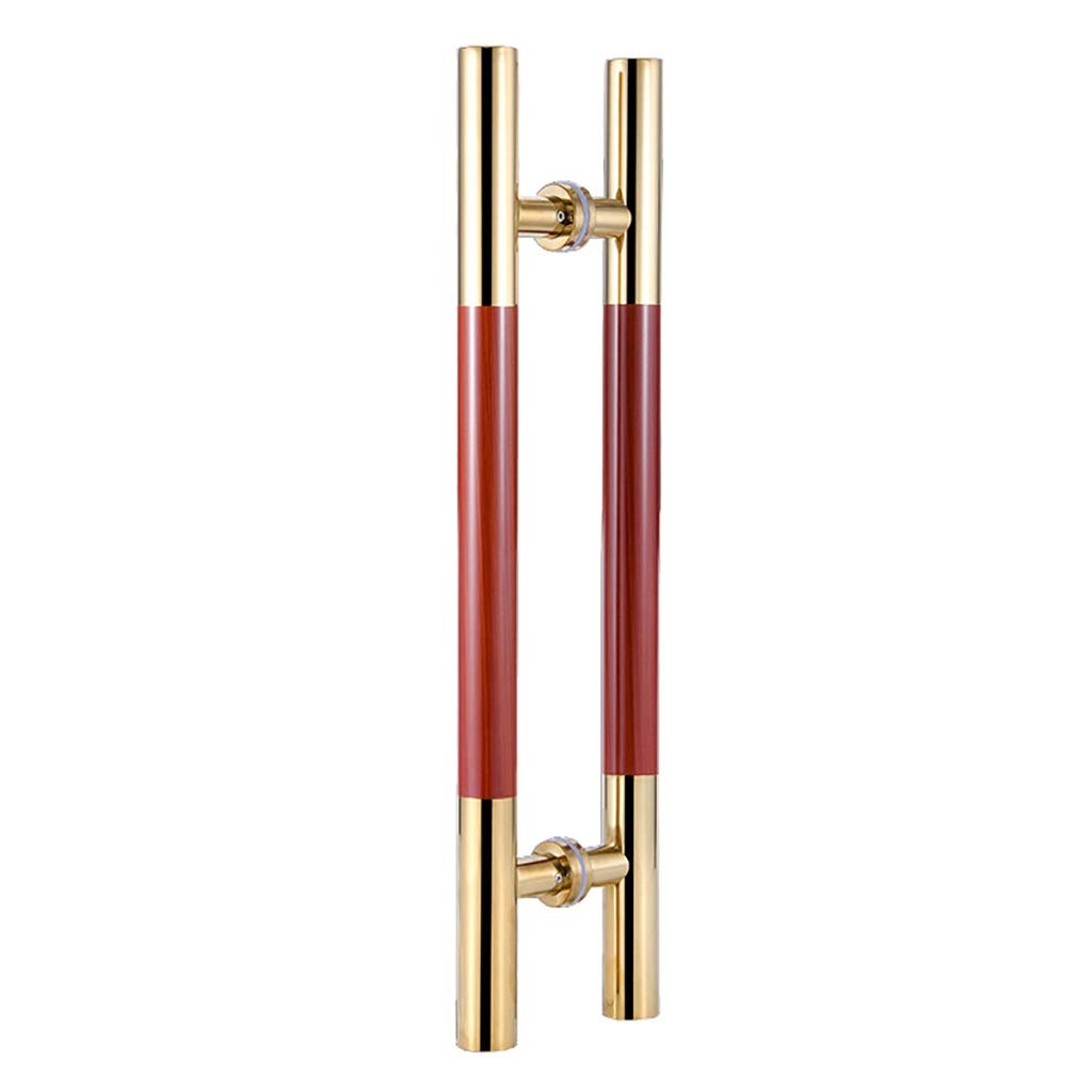UGZPWQLNX Stainless Steel Round Tube Glass Door Handle, Stainless Steel Round Tube Push-Pull Glass Barn Door Handle, Multicolor, Multiple Sizes(B,1200x900mm)