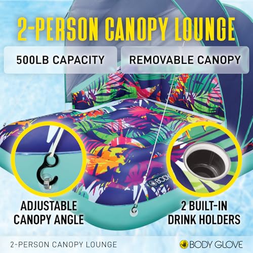 Image of Body Glove 2-Person Pool Canopy Lounge