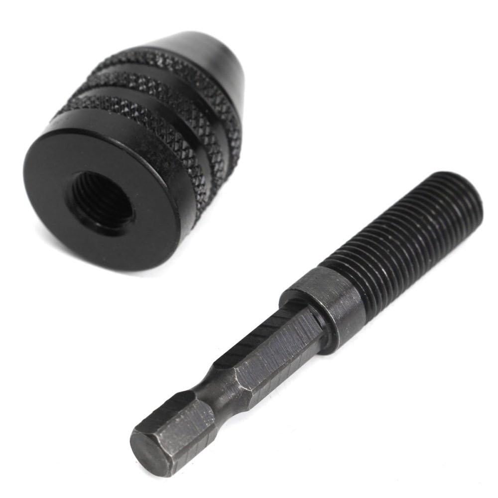 Maxxlite 0.3-6.5mm Keyless Drill Chuck Conversion Tool 1/4 inch Hex Shank Quick Change Adapter Converter (Pack of 2) (B0CSFGPZMJ) Amazon Price History, Amazon Price Tracker