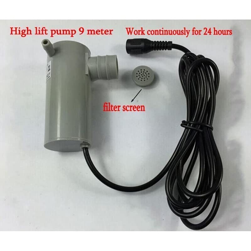 DCポンプ Amazon.co.jp: 電動水中ポンプ DC 12V 19W浸水水ポンプ高リフト9m 500L