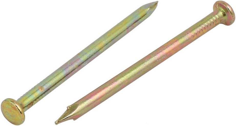 Fiber Concrete Fastener Cement Wall Steel Point Tip Wire Nails 60mm Length 50PCS Model:44as547qo264