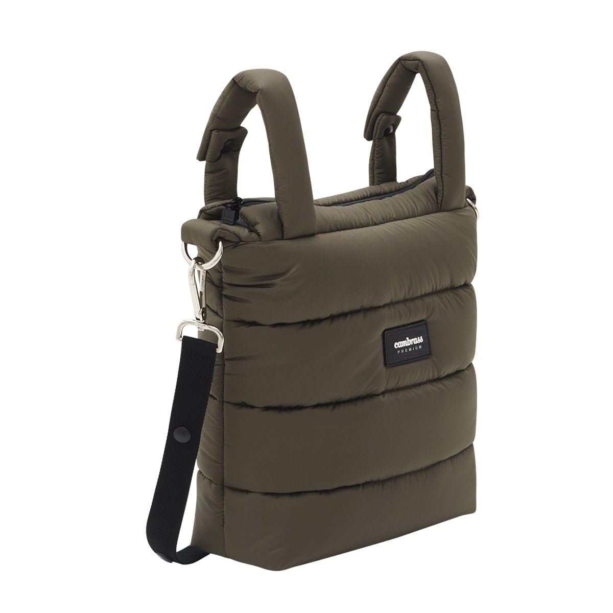 Cambrass-Bolso carro maternal para bebe-bolso de maternidad para carritos de bebe-organizador para pañales y otras cosas de bebe-Urban Kaki 12x40x35 cm